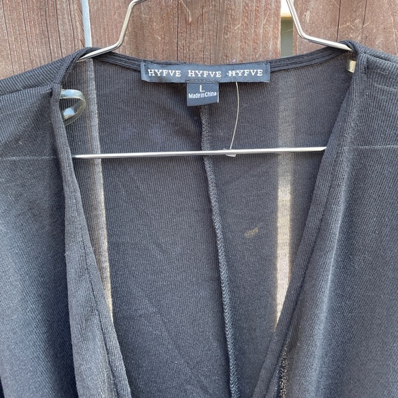 HYFVE | Women’s Black Long Sleeve Blouse - Picture 5 of 7